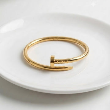 Nail-Inspired Modern Bangle