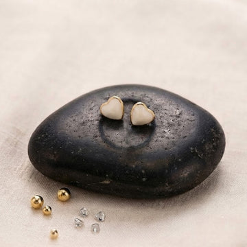 Heart Stud Earrings