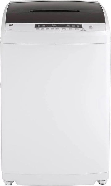 GE – 2.8 Cu. Ft. Top Load Washer – White/black