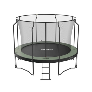 Acon Air 12ft Round Trampoline with Premium Net and Ladder