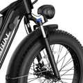 Aipas M2 Xterrain Ebike Aipas-M2-black Baskets.