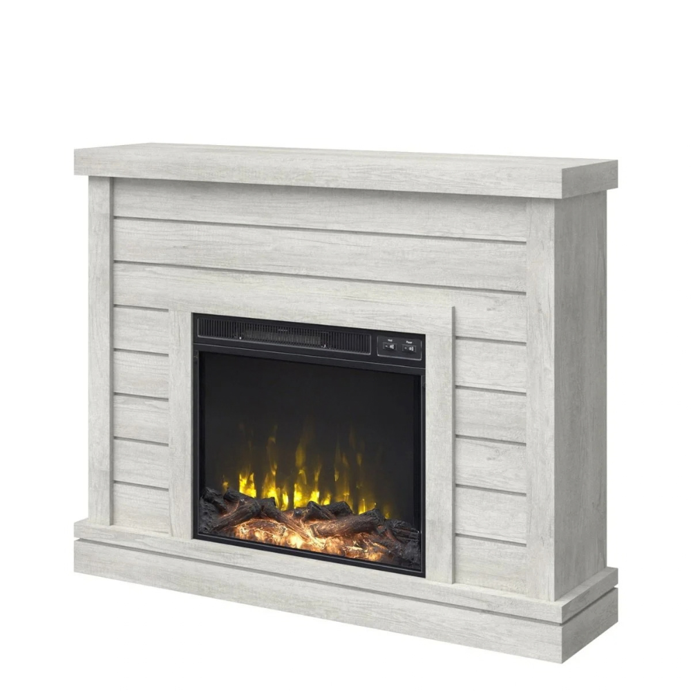 Alaya Wall Mounted Electric Fireplace Sands & Stable Finishs