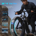 All-Terrain Mountain Ebike 1400W Power & 65mi Ranges