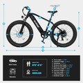 All-Terrain Mountain Ebike 1400W Power & 65mi Ranges