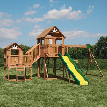 Backyard Discovery Malibu Cedar Swing Set