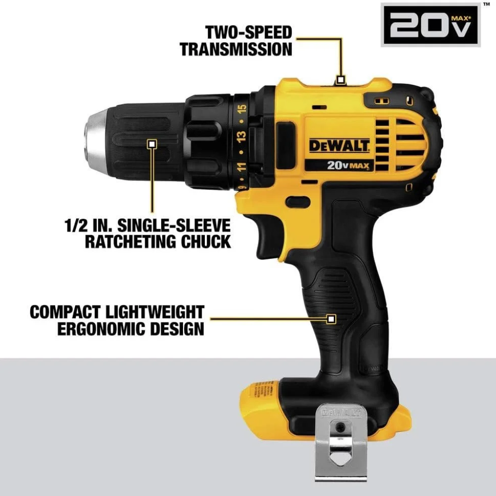 DEWALT 20V MAX Combo Kit, Compact 7-Tool (DCK720D2)
