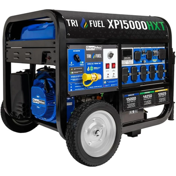 DuroMax 15,000-Watt Tri-Fuel Portables Generators XP15000HXT