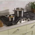 GE 36-Inch Built-in Gas Cooktops JGP5036SLSS