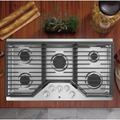 GE 36-Inch Built-in Gas Cooktops JGP5036SLSS