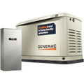 Generac Guardian 22kW Home Standby Generator with 200 Amp Transfer Switch, Durable All Aluminum, WiFi Enabled with G-Force Engine, Easy to Use, Whole House Powers Backups, Smart Outage Solution – Bisque
