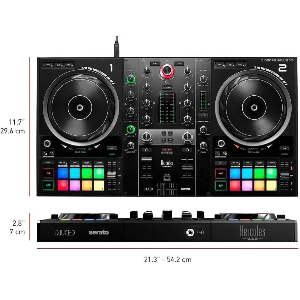 Hercules DJControls Inpulse 500 DJ Controllers