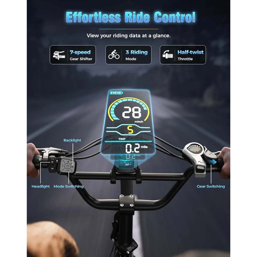 Jasion EB7 2.0 All Terrain Electric Bikes.