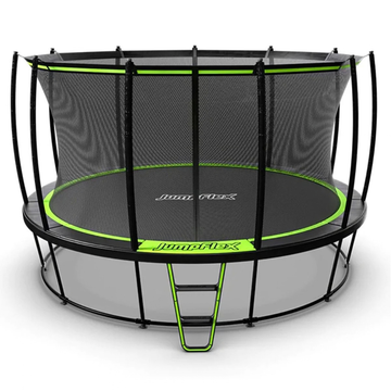 JumpFlex Hero Round Outdoor Backyard Trampoline