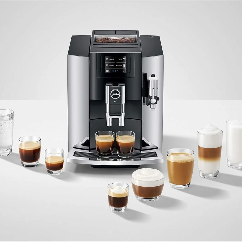 Jura E8 Automatic Coffee Machines