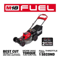 Milwaukee 2823-22HD M18 FUEL Self-Propelled Dual Battery Mower Kits.