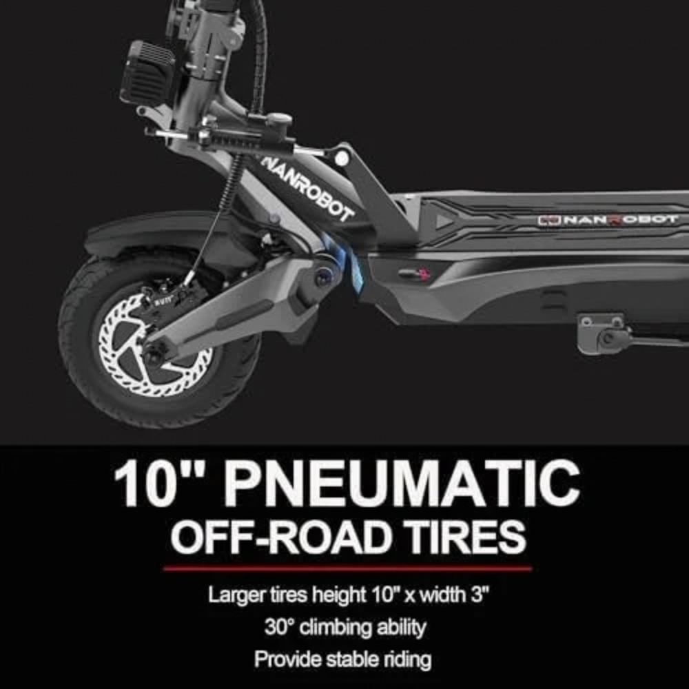 NANROBOT N6 72V 3000W Dual-Motor Electric Scooter