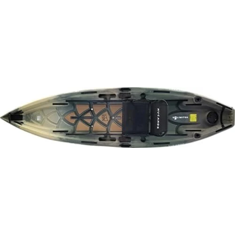 NuCanoe Unlimited Sit-on-Top Fishing/Hunting Kayak (Pivot Pedal Drive/EPS Trolling Motor Compatible)
