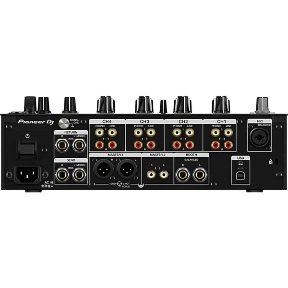 Pioneer DJ DJM-750MK2 4-Channels DJ Mixer With Effects and rekordboxs