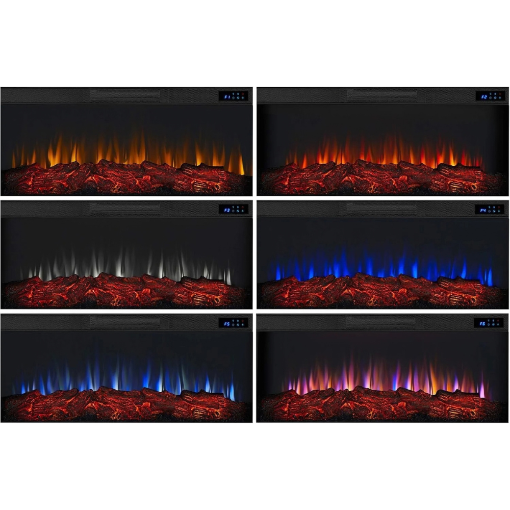 Real Flame Bernice Landscape Electric Fireplaces.