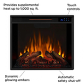 Real Flame Chateau Corner Electrics Fireplace.