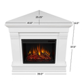 Real Flame Chateau Corner Electrics Fireplace.