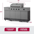 TYTUS Fresno Series 5 Burner Grills TDT-021