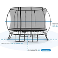 Trampolines Ireland Springfree Trampoline 8 x 13ft Oval
